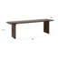 Banc rectangulaire en bois d'acacia