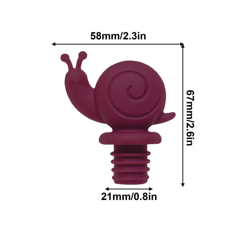 Bouchon de bouteille d'eau Little Snail, E