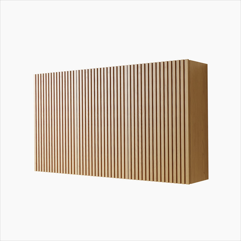 MITCH 41" Bathroom Wall Mounted Cabinet, Composed of 3 Cabinets with Doors, Can be Used in Combination or Individually, Suitable for Bathroom, Living Room, and Laundry, Corolla Oak Woodgrain Color