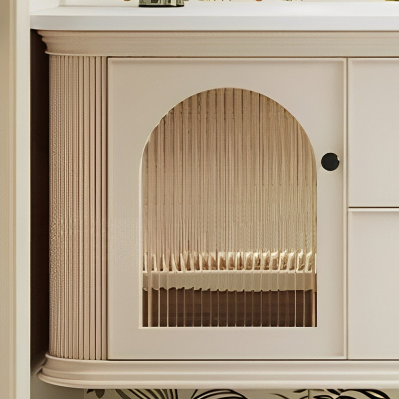 Armoire de salle de bain à plaque française de style français, H 19,68 po x l 55,11 po x P 21,65 po