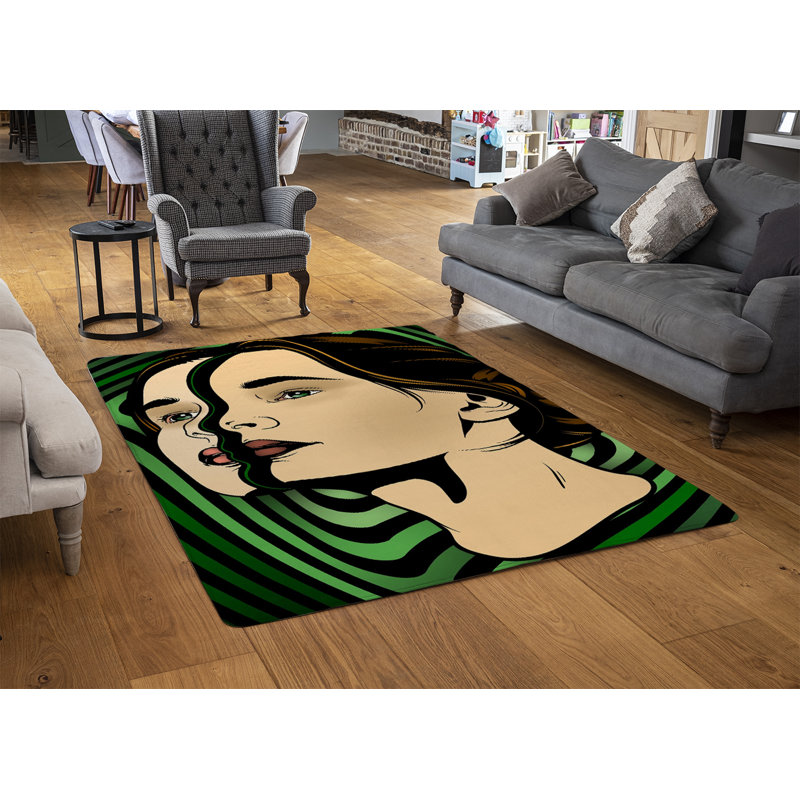 Jamylex Shag Area Rug, Rectangle 60 x 110cm
