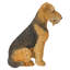 Figurine Airedale Terrier