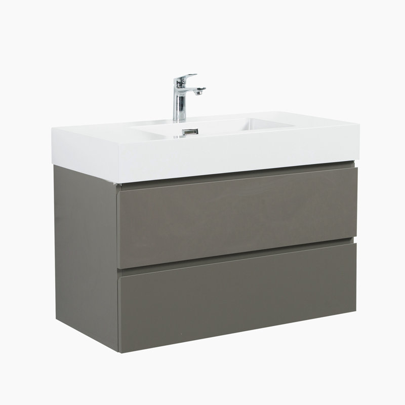 Meuble-lavabo simple l 36 po x P 18 po x H 25 po