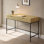 Steel Frame 2 Drawer Computer Desk