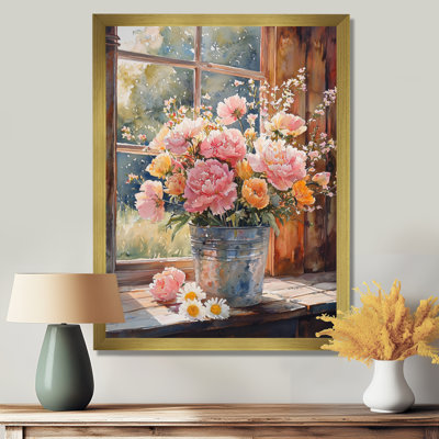 Alba - art mural floral