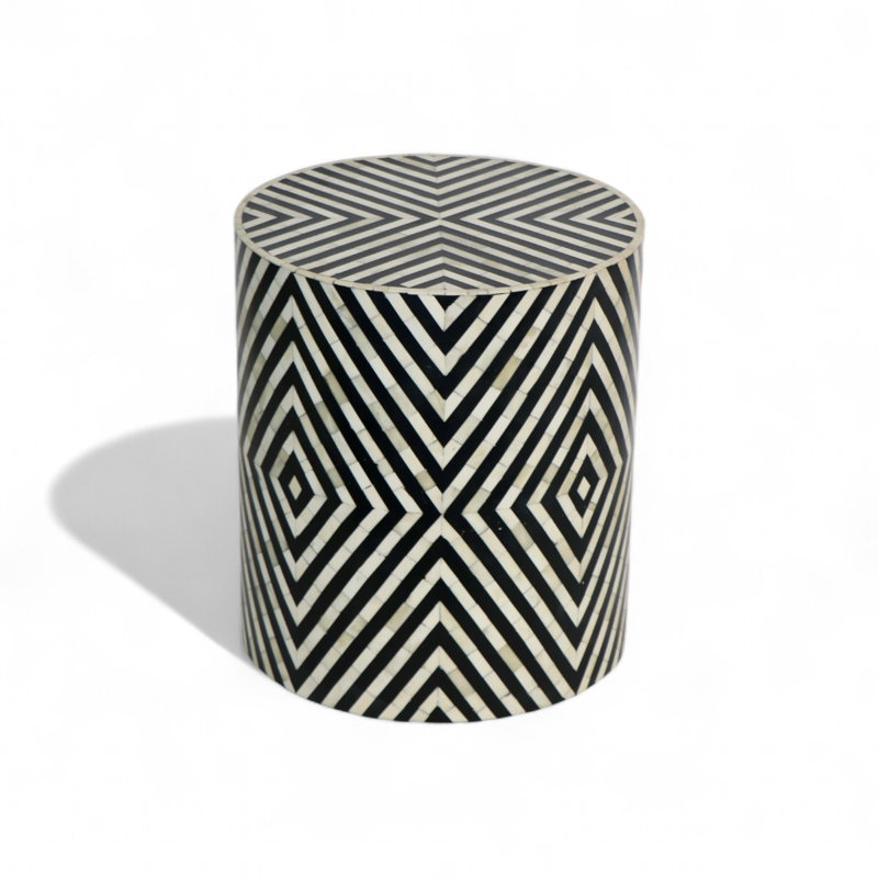 Kenya Bone Inlay Drum