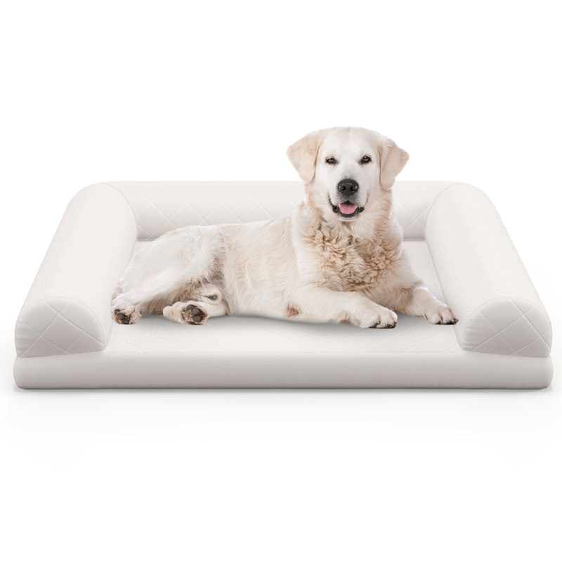Polyester Pet Bed, White