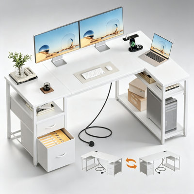 Iron Computer Desk