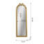 Miroir 15,8 "x 48,8" pleine longueur