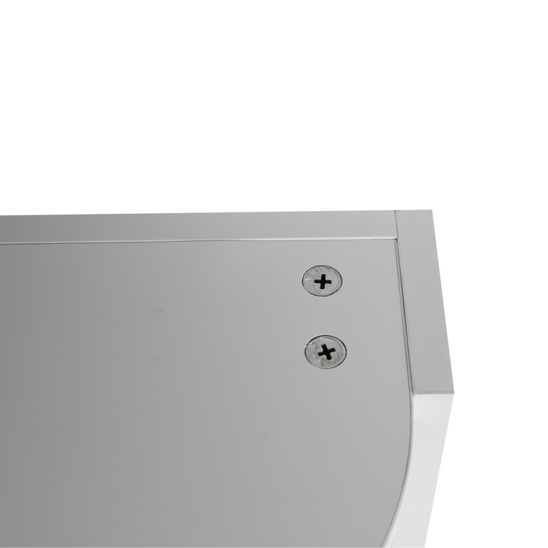 Support de rangement mural de 12 po pour salle de bain 12 po, Blanc lustré