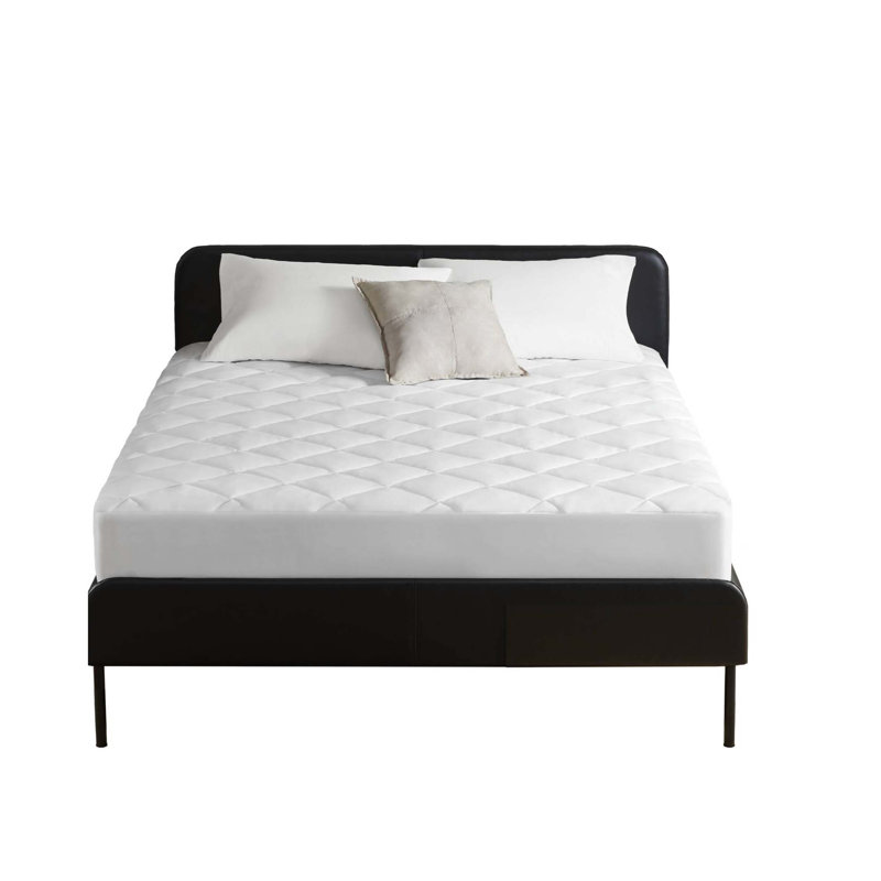 Overfilled Deep Pocket Mattress Pad White , Queen