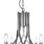 Lustre traditionnel à 8 lumières de style bougie Pamelia-470430854