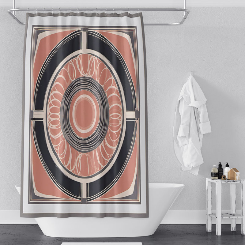 Kineard Shower Curtain, 72" H x 70" W