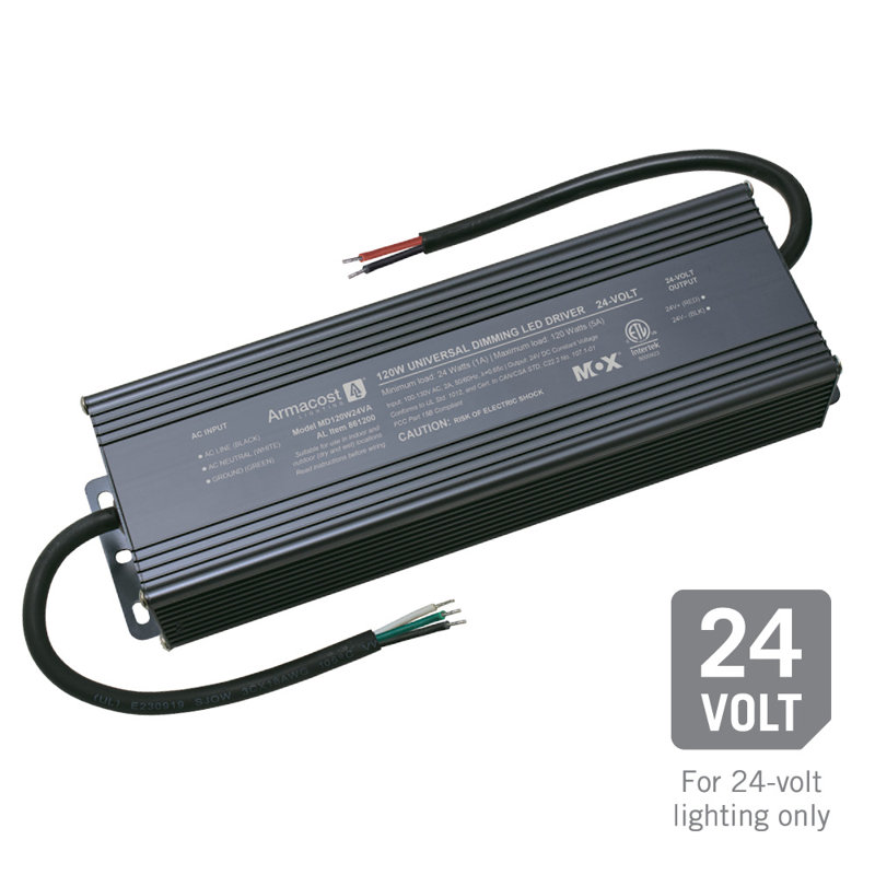 Universal Dimmable LED Driver 24V DC, 120W