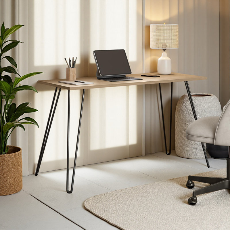 Bureau Owen, Noyer / noir