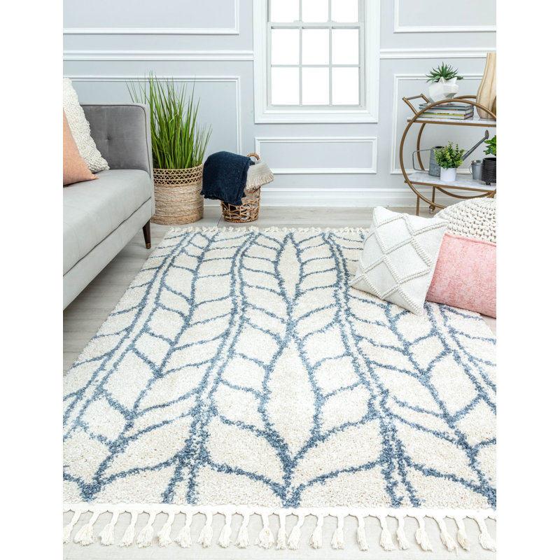 Tapis géométrique Colletti Bennett, Rectangle 2 pi 6 po x 4 pi