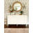Erin Gates Scalloped Linden Round Wall Mirror
