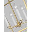 Lustre géométrique à 4 lumières Meztli par Chapman & Myers-544322977-544322979