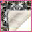 Intricate Black Damask Blankets-130697291