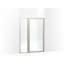 Porte de douche pivotante H 69 po avec verre épais 1/8 po Attend-1830228073
