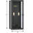 Stature Integrated LED Outdoor Wall Lantern-54747876-115236007-54747879