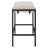 Castine Upholstered Counter Stool with Metal Frame