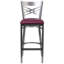 Tabouret de bar en métal «X»-33495606-94654449-102374759