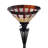 Harmond Glass Torchiere Floor Lamp - Bronze
