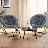 Masciarelli Upholstered Saucer Chairs Lounge Chairs, Bedroom Folding Papasan Chairs Reading Chairs-920271721-895868163