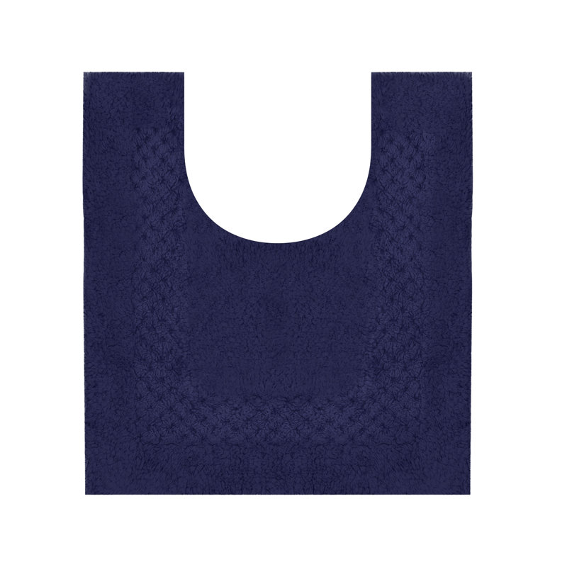 Tapis doux en coton Classy, Marine