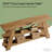 Slim Storage Side Table,3-Tier Console Table,Sofa Table
