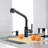 BATHLET Pull Down Kitchen Faucet with Soap Dispenser