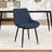 Faux Leather Upholstered Metal Dining Chair-957567176-957567181