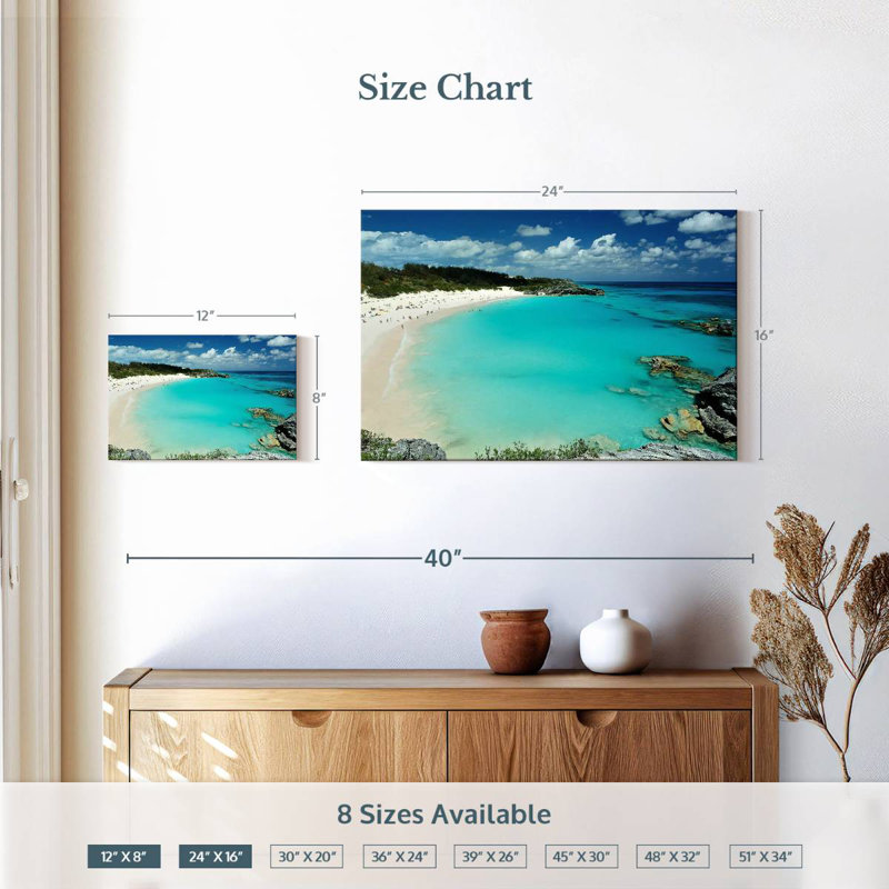 Gillard Bermuda, 16" H x 24" W