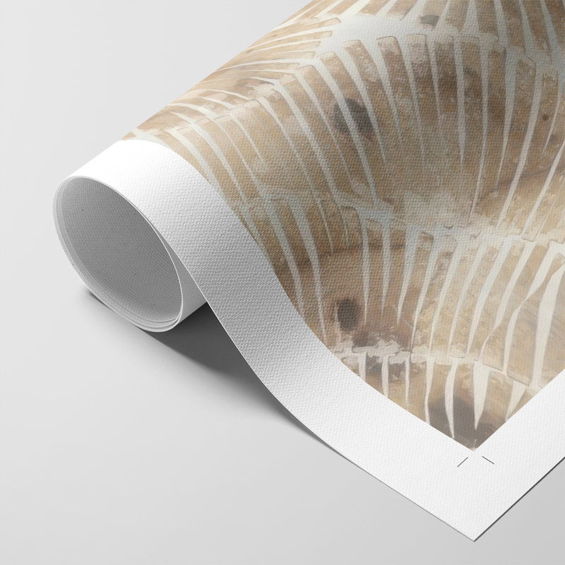 Fossil Nautilus II - Impression sur toile seulement - NON CADRE