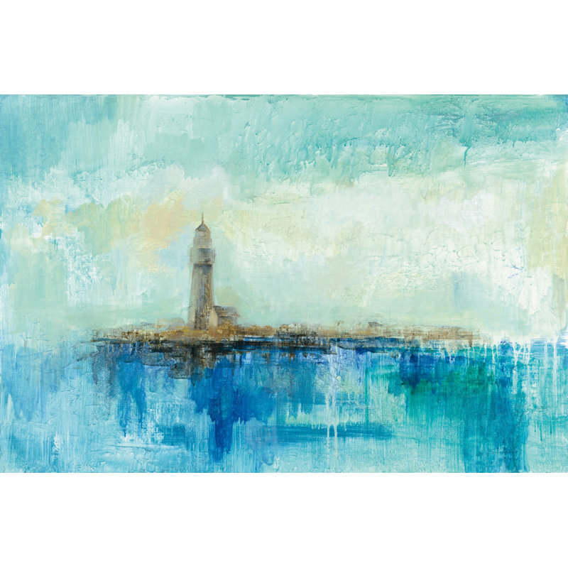 Lighthouse Morning by Silvia Vassileva - Wrapped Canvas Art Prints, 30cm H x 46cm W x 3.8cm D