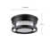 Mota Black 1 - Bulb Outdoor Flush Mount