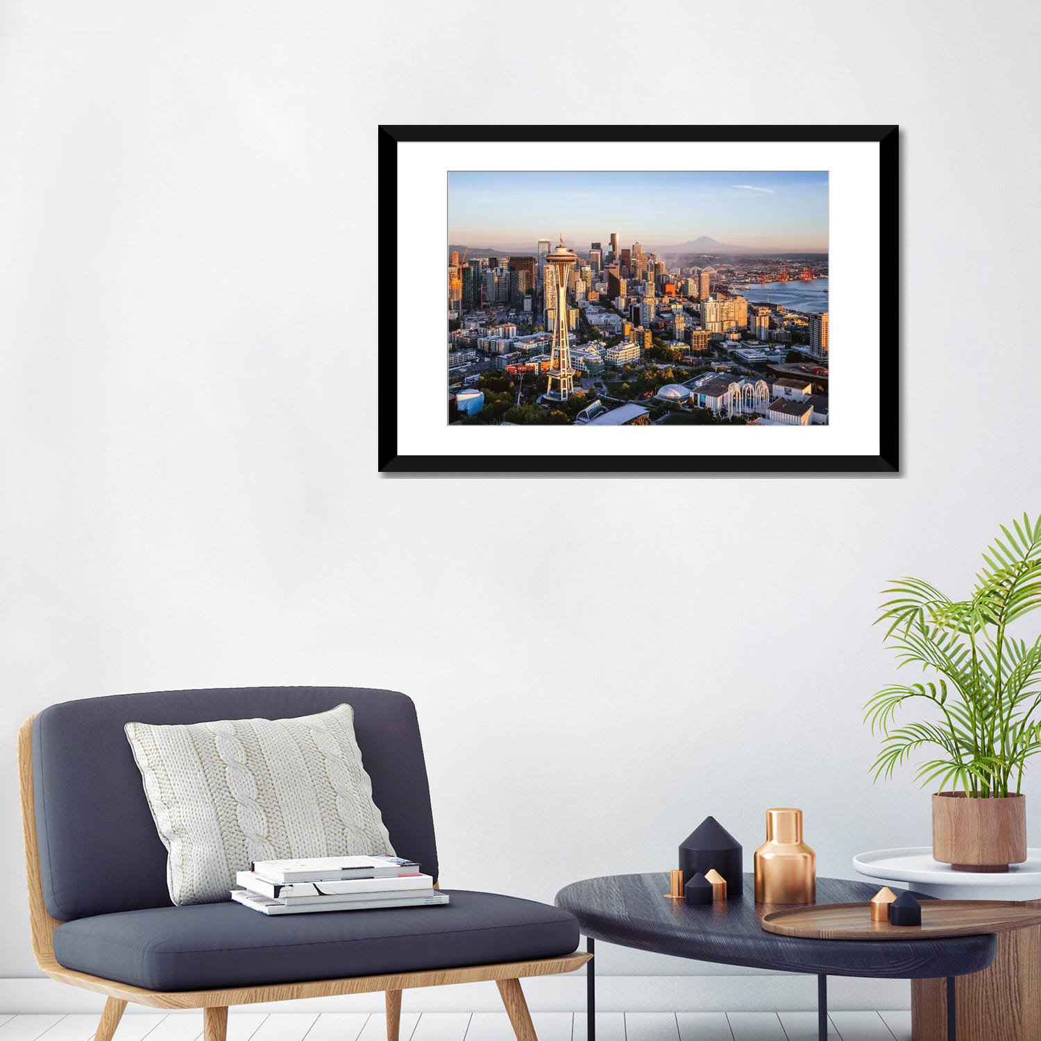 Bless international Space Needle And Skyline, Seattle On Canvas by Matteo  Colombo Gallery-Wrapped Canvas Giclée