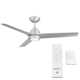 54" Mocha 3 - Blade Outdoor/Indoor Smart Propeller Ceiling Fan with Remote Control Included
