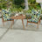 21" x 38" Outdoor Chair Cushion with Ties and Loop-1830549834