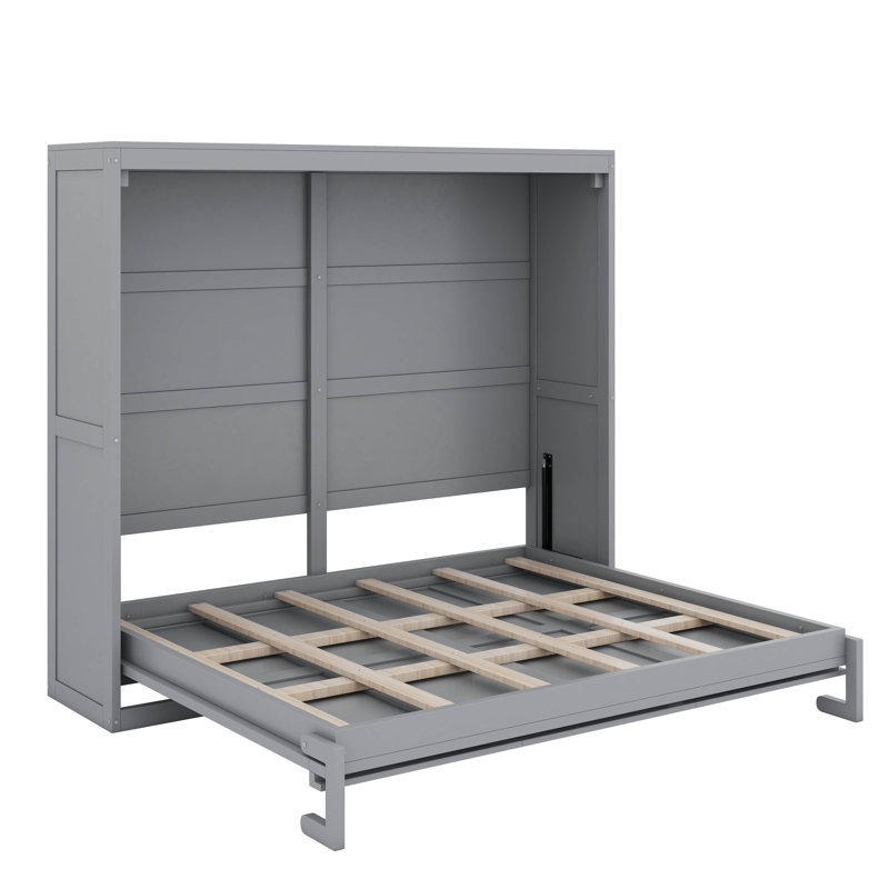 Lit escamotable double pleine grandeur, option pliable peu encombrante pour les appartements compacts et les chambres d'amis