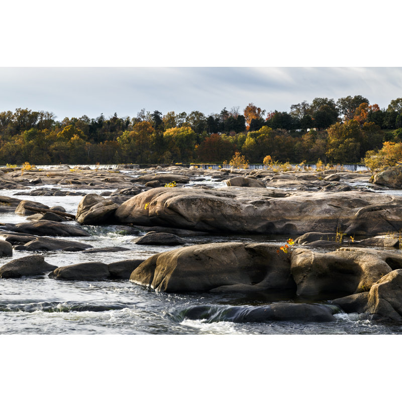 James River by Klausbalzano - Wrapped Canvas Print, 51 cm H x 76 cm W
