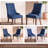 Parsons Upholstered Dining Chair Tufted  Soild Wood Side Chair-312710358