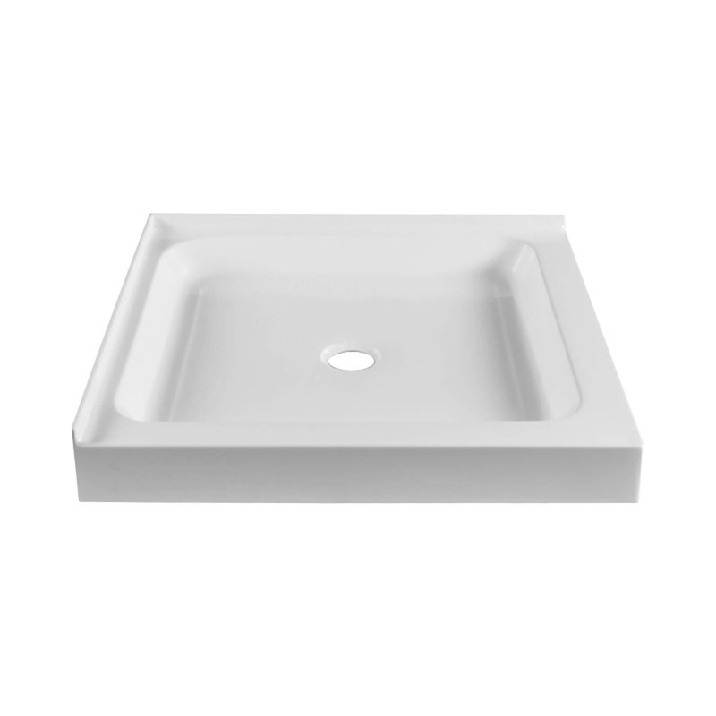 32" W x 32" D Double Shower Base