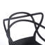 Chaise en plastique 4 pièces noir-1237391700