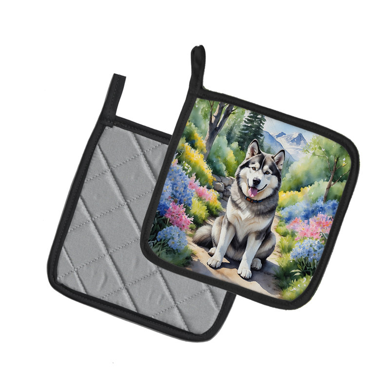 Ensemble de poignées en polyester Caroline's Treasures
