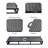 Non-Stick Enameled Cast Iron Grill Pan / Griddle Set