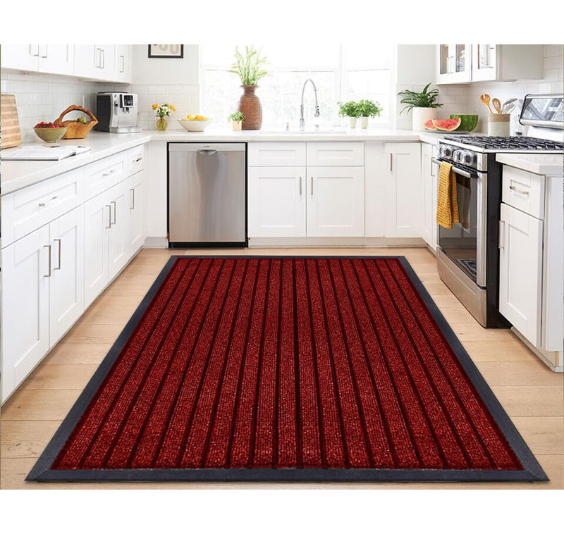 Striped Area Rug, Rectange 50 x 90cm