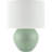 Ceramic Table Lamp with Linen Drum Shade-672147783