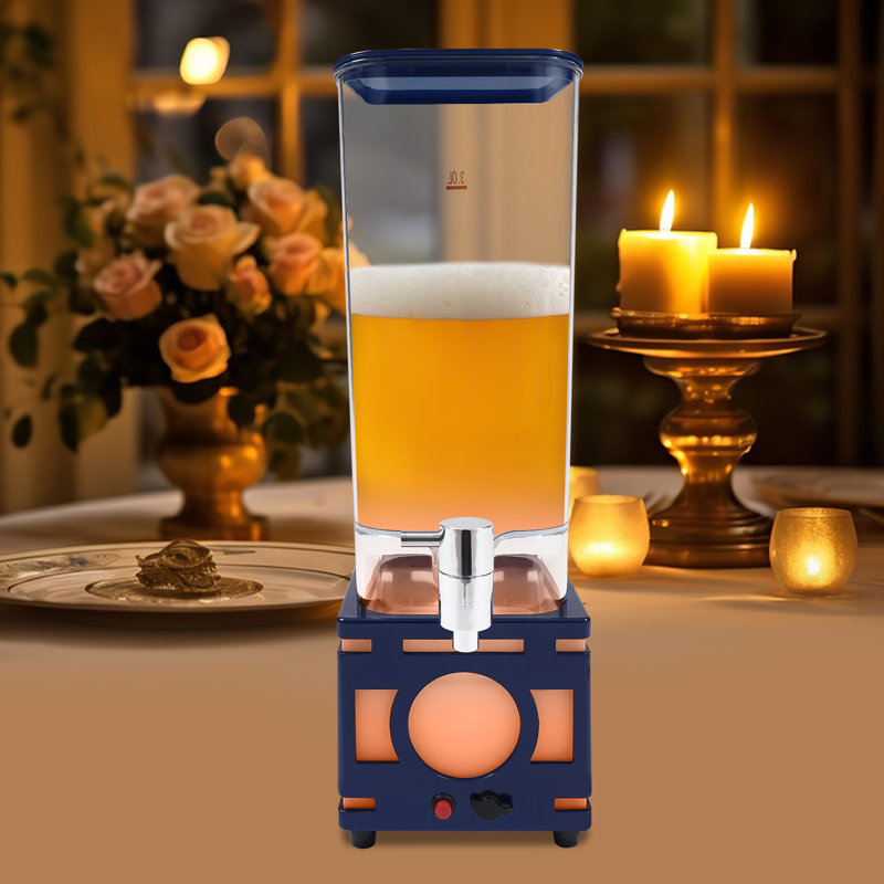 Distributeur de boissons Dhrambir, Bleu foncé